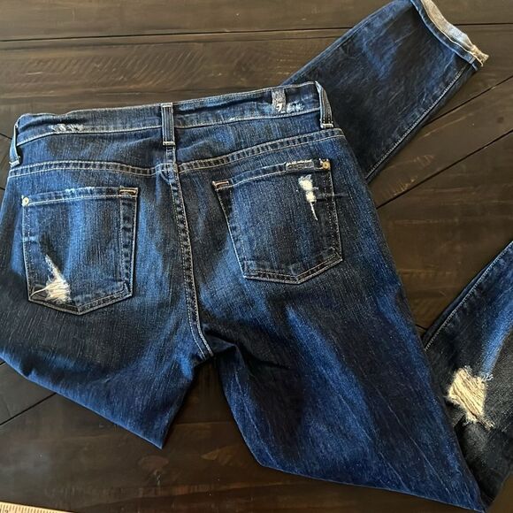 7 FOR ALL MANKIND JEANS SLIM CIGARETTE 26 - Picture 6 of 7